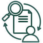 Qualitative Research Icon Qualitative Research Icon
